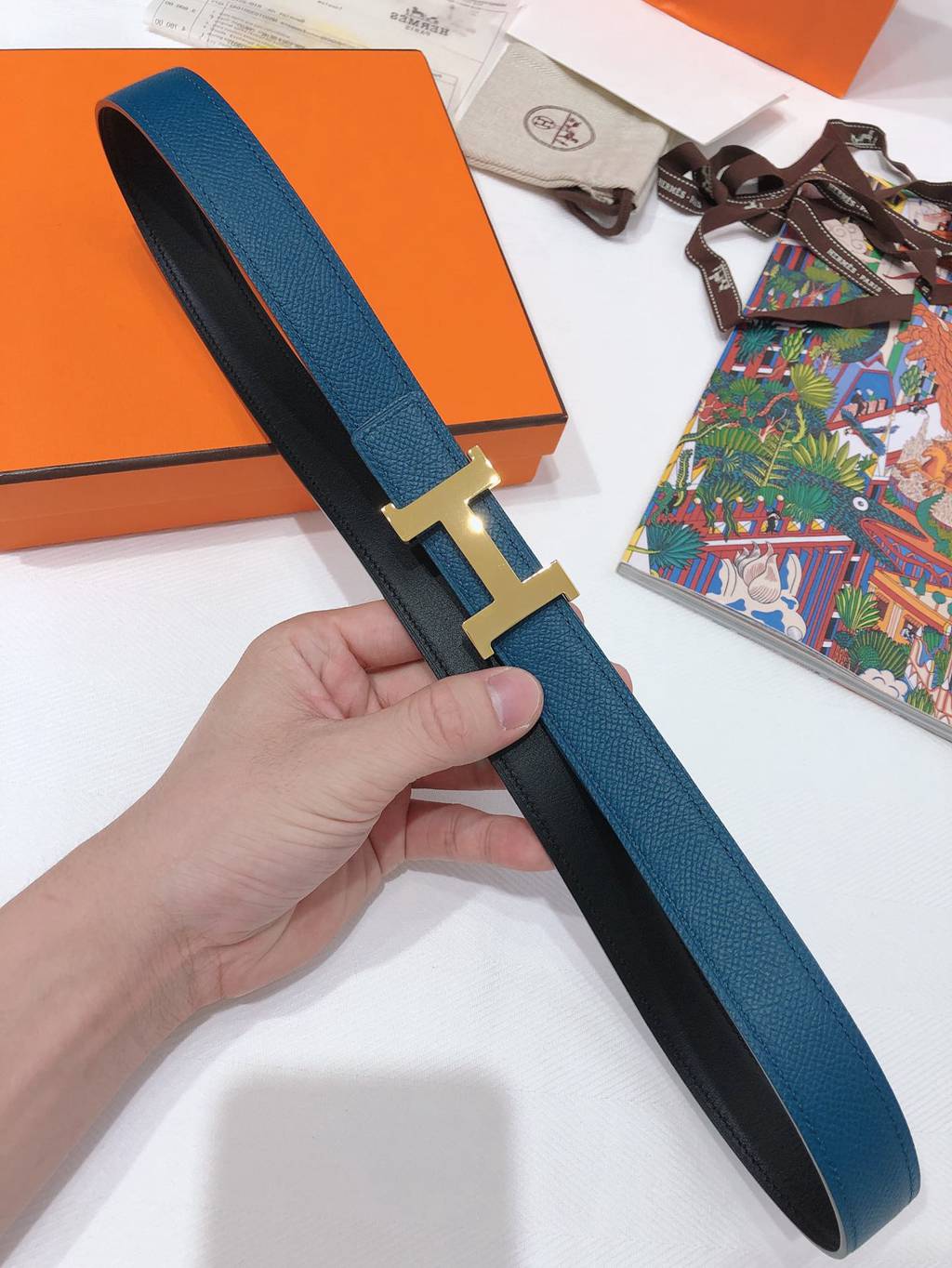 H**mes belts 24mm